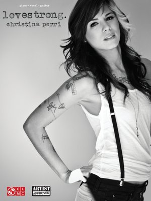 cover image of Christina Perri--lovestrong. (Songbook)